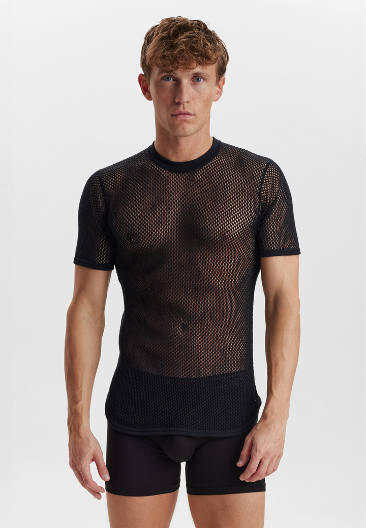 Wool Mesh T-shirt