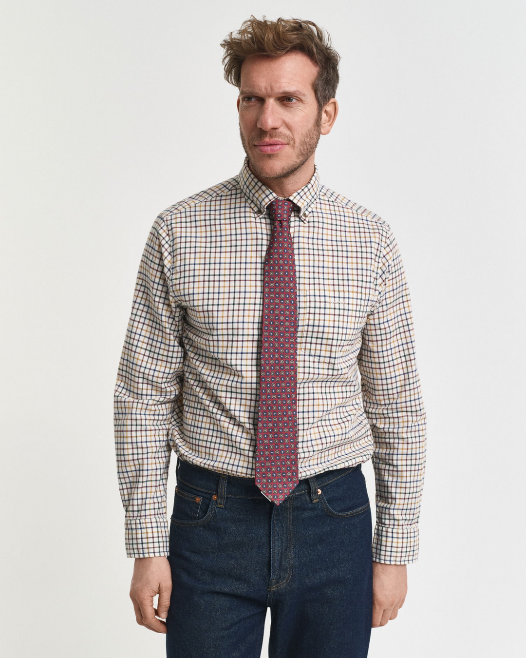 Reg Twill Check shirt