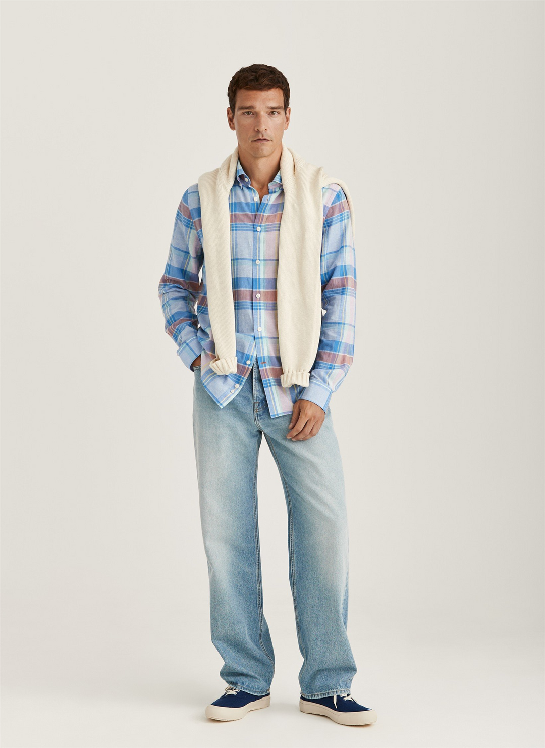 Happy Linen Check Shirt