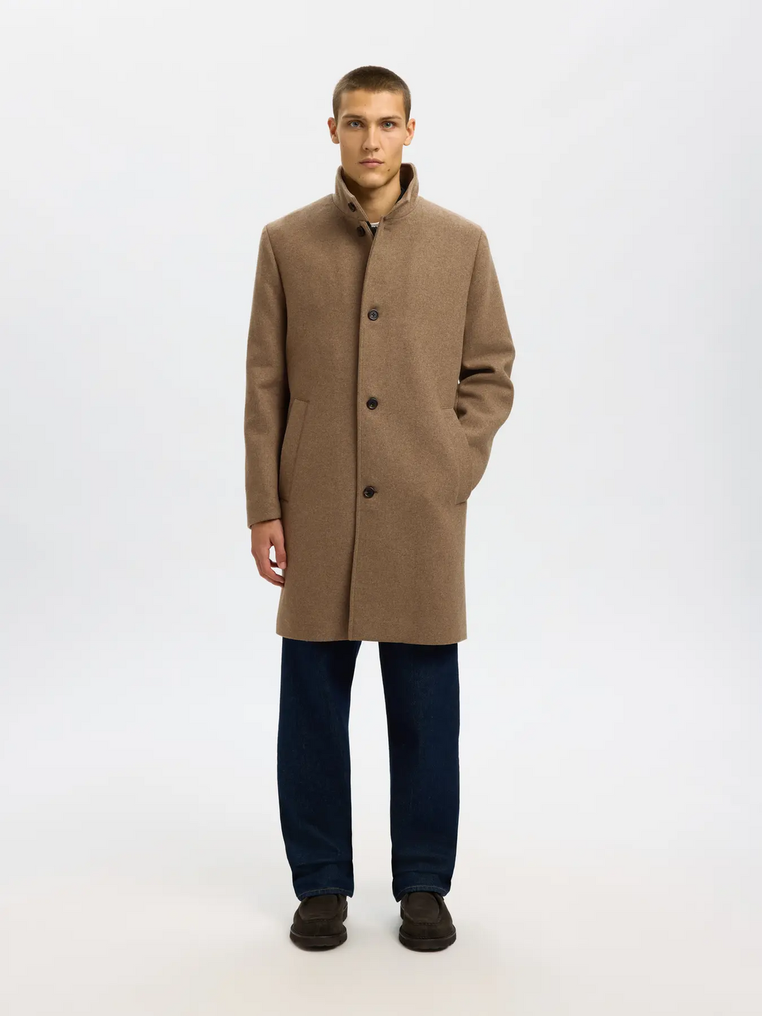 SLHRainar Wool Blend Coat
