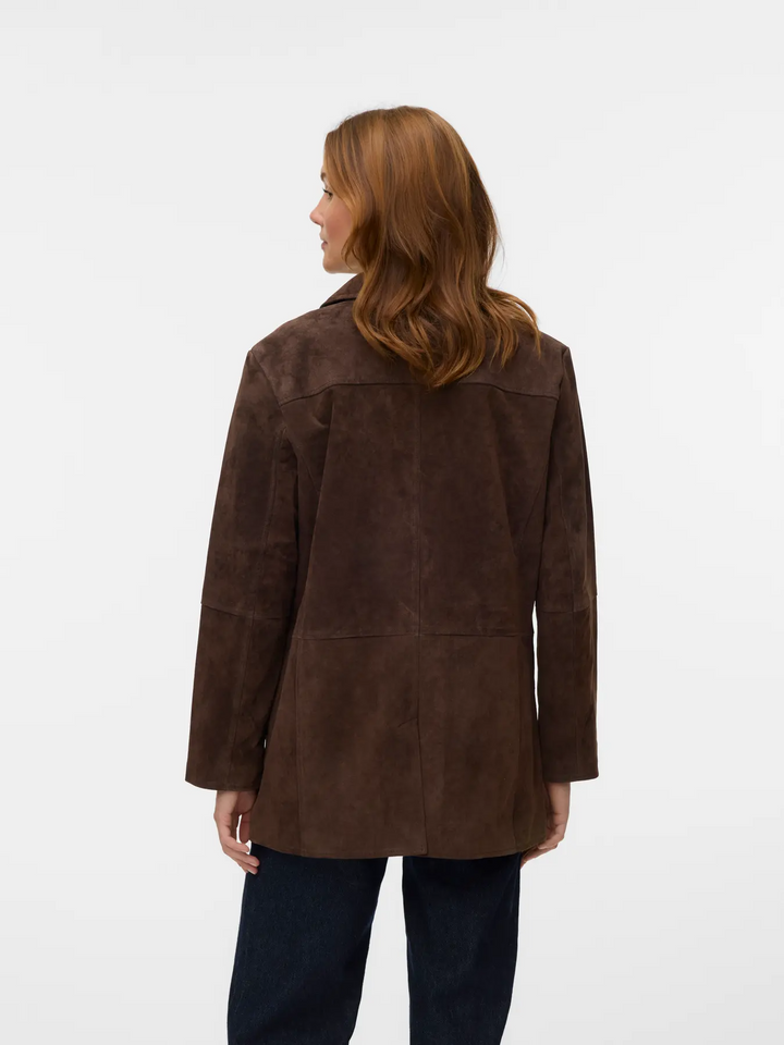 VMPernille Ls Suede jacket